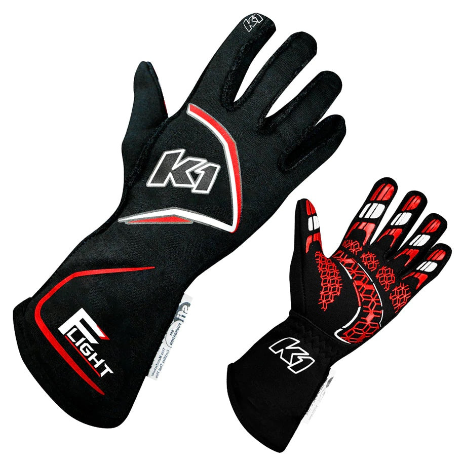 Gloves Flight XX-Large Black-Red