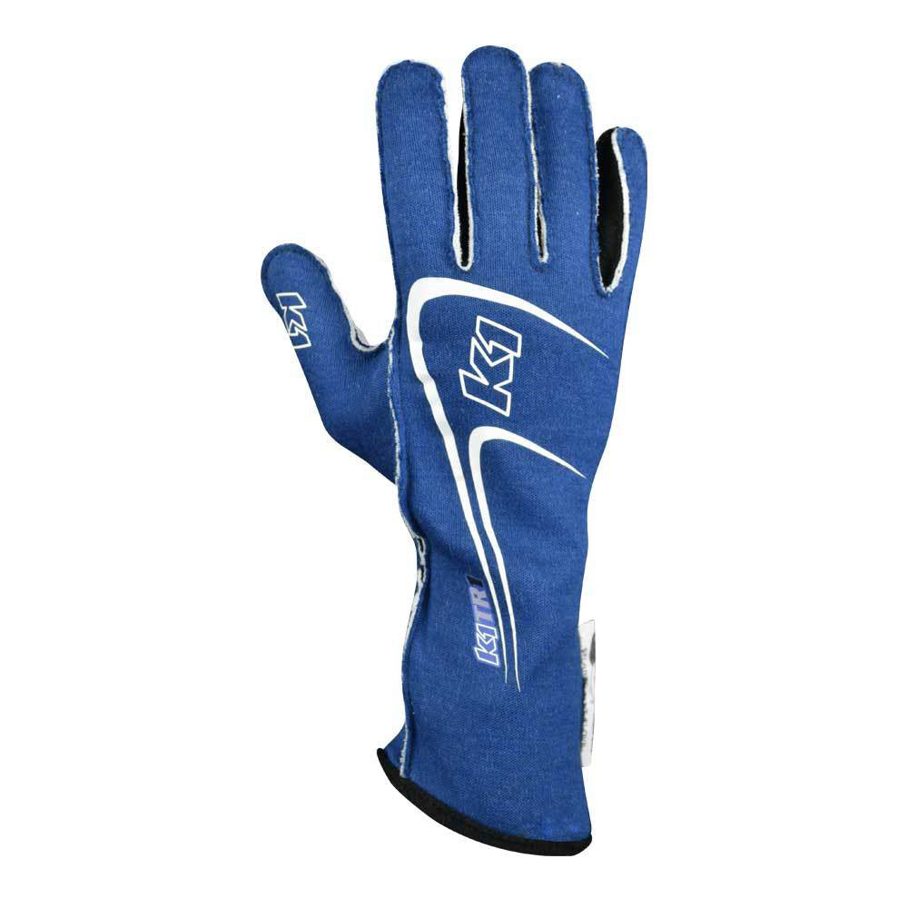Glove Track 1 Blue 3X- Small Youth