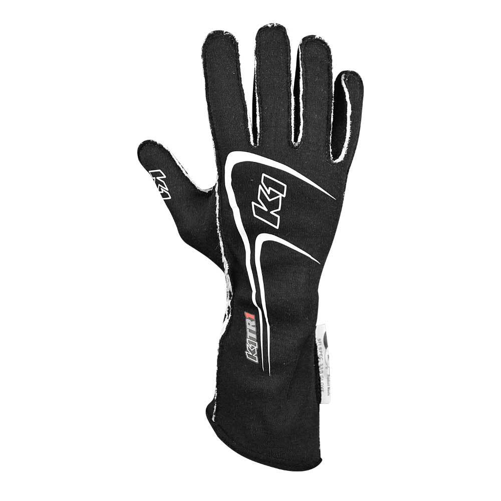 Glove Track 1 Black X- Small Youth