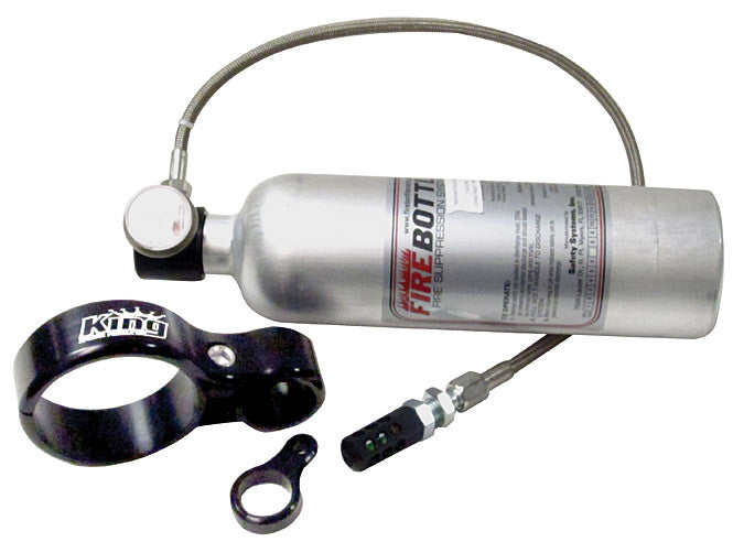 Fire Bottle And Clamp Kit Heat Activated