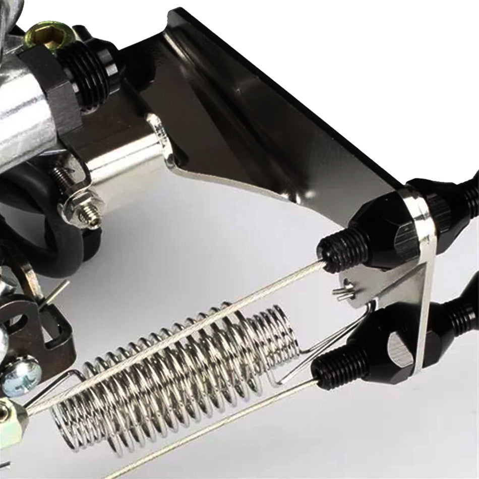 Throttle Cable Bracket Holley Sniper Black