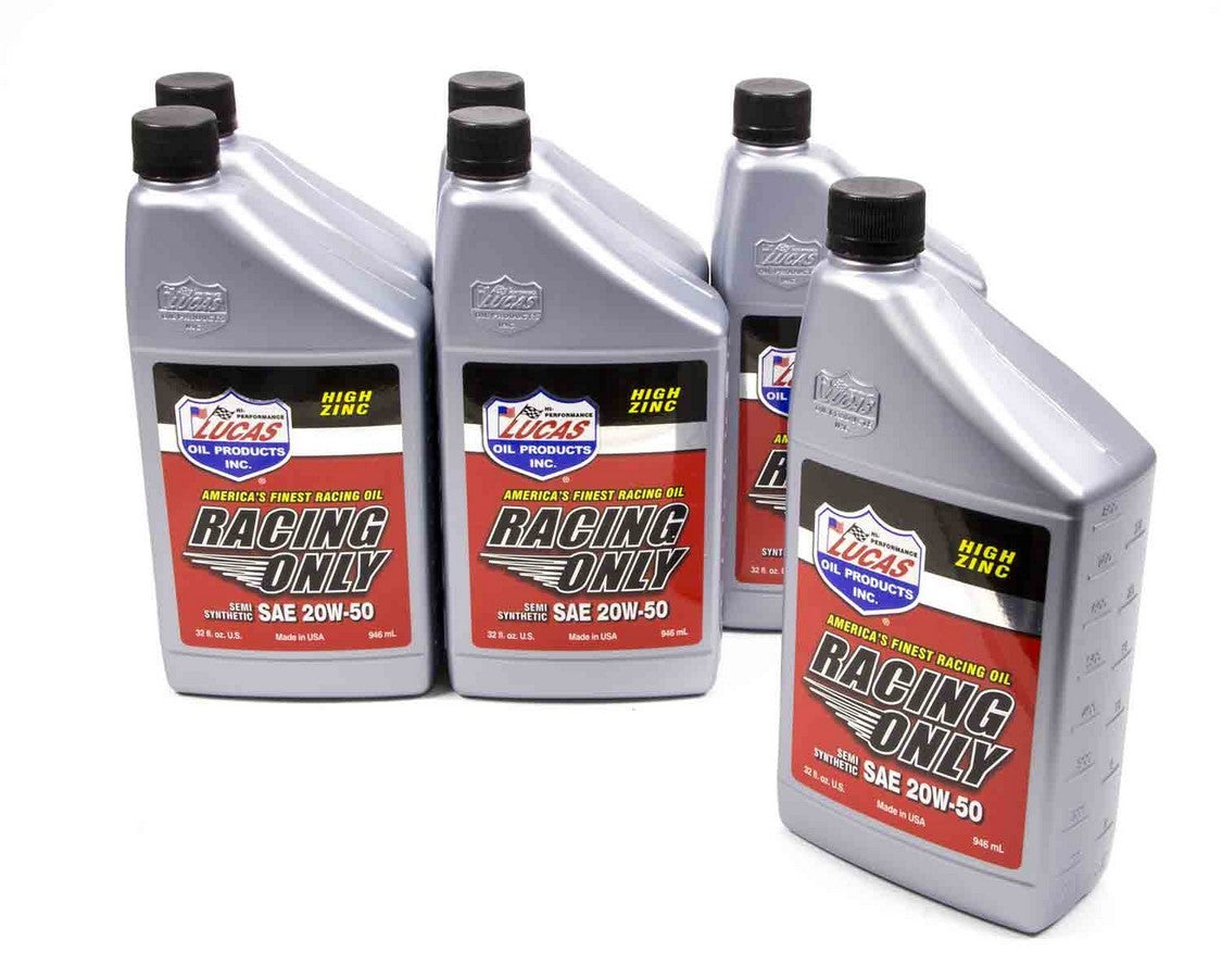 Semi-Syn 20w50 Racing Oil 6x1 Qt