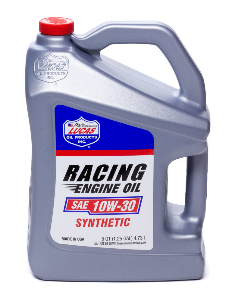 Synthetic Racing Oil 10w 30 5qt Bottle