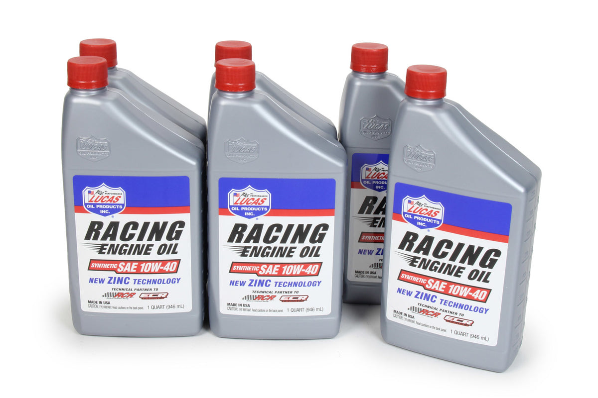 10w40 Synthetic Racing Oil Case 6 x 1 Quart