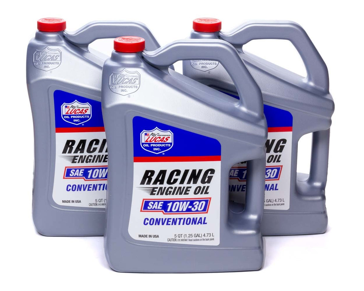 SAE Racing Oil 10w30 Case 3 x 5qt Bottle