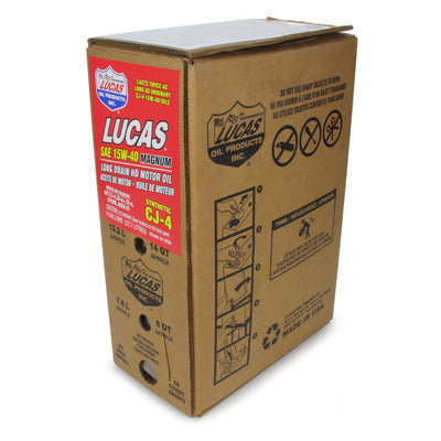 Synthetic SAE 15W40 CK-4 Oil 6 Gallon Bag In Box