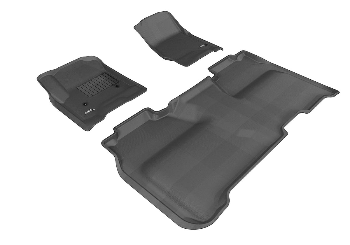 GMC Sierra 15-19 Crew Ka gu Floor Liner 1&2nd Row