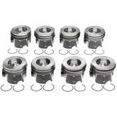 Piston Set w/Rings Ford 6.4L Diesel 8pk