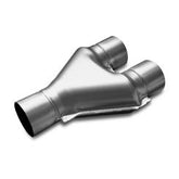 Stainless Y-Pipe Dual 2.5in Inlet/2.5in Outlet