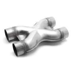 Stainless Tru-X Crossover 2.5in Dual