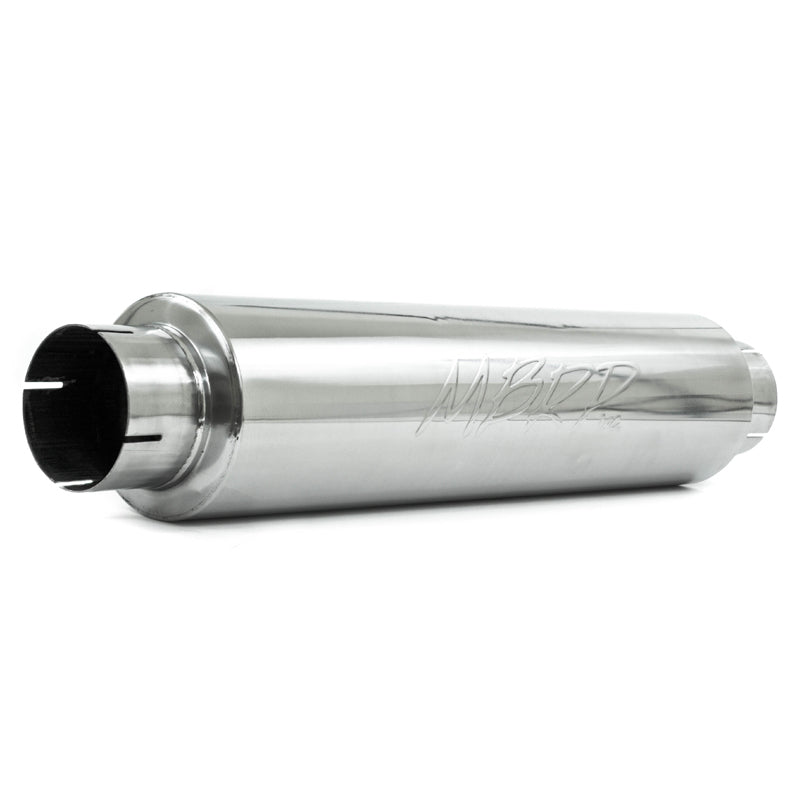 Muffler 4in Inlet/Outlet Quiet Tone