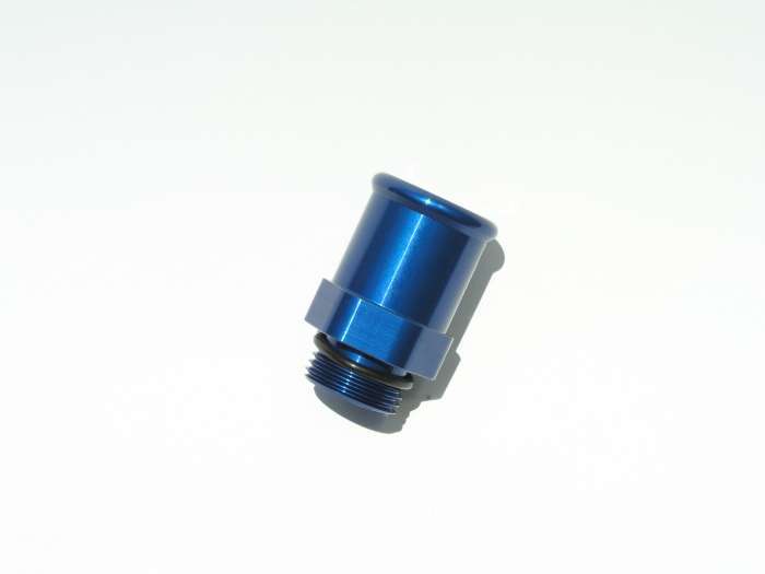 #12 O-Ring to 1-1/4in Hose - Blue