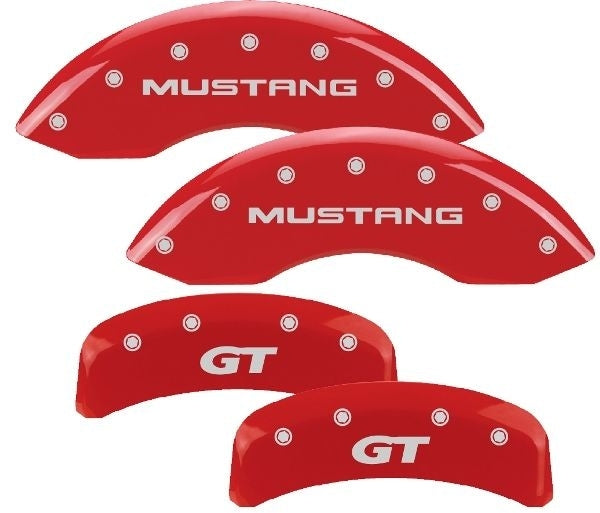 94-04 Mustang Caliper Covers Red