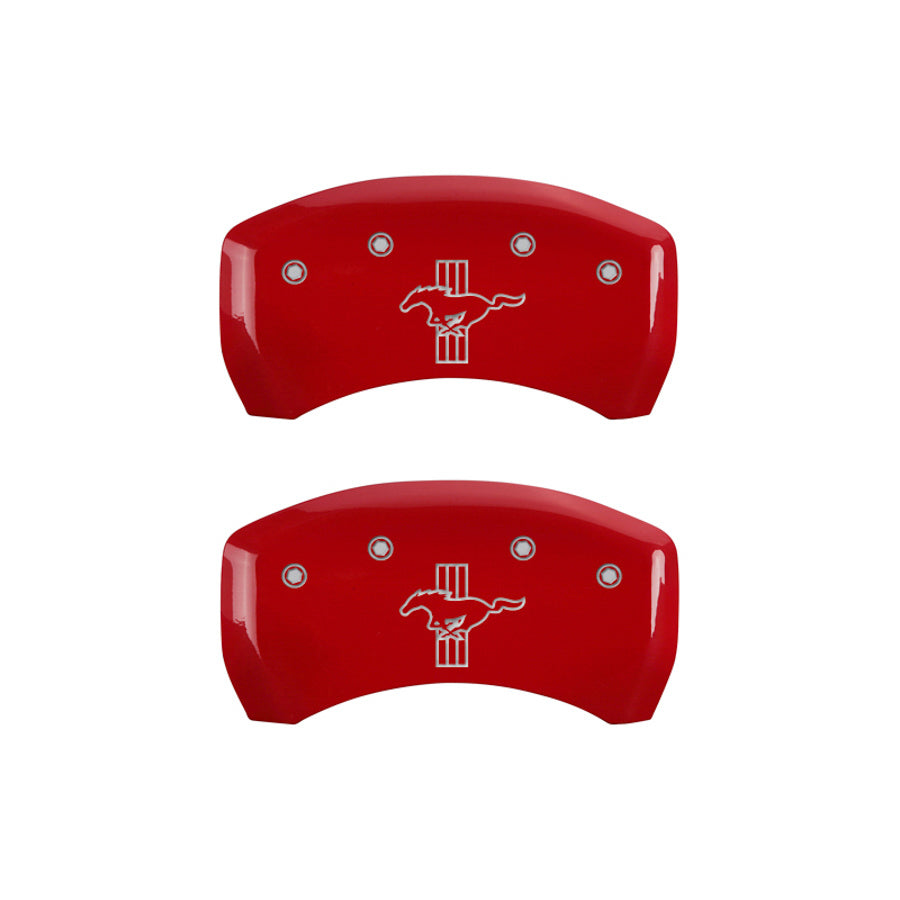 10-14 Mustang Base Caliper Covers Red