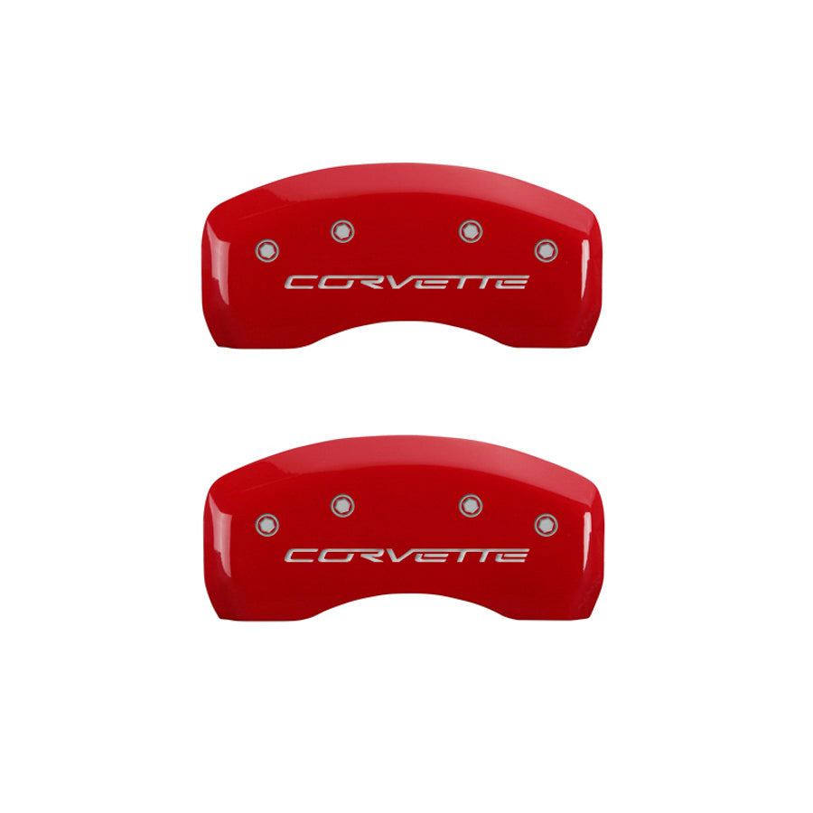 05-13 Corvette Caliper Covers Red