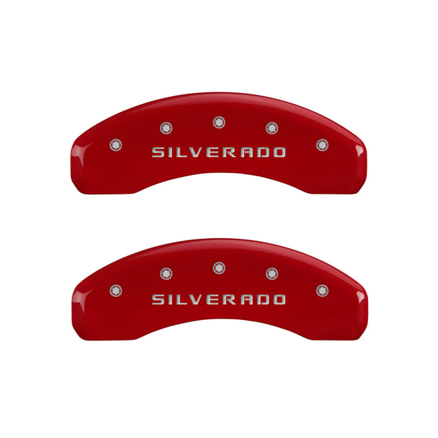 14-   Silverado 1501 Caliper Covers Red