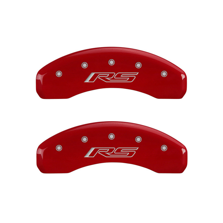 10-   Camaro Caliper Covers Red