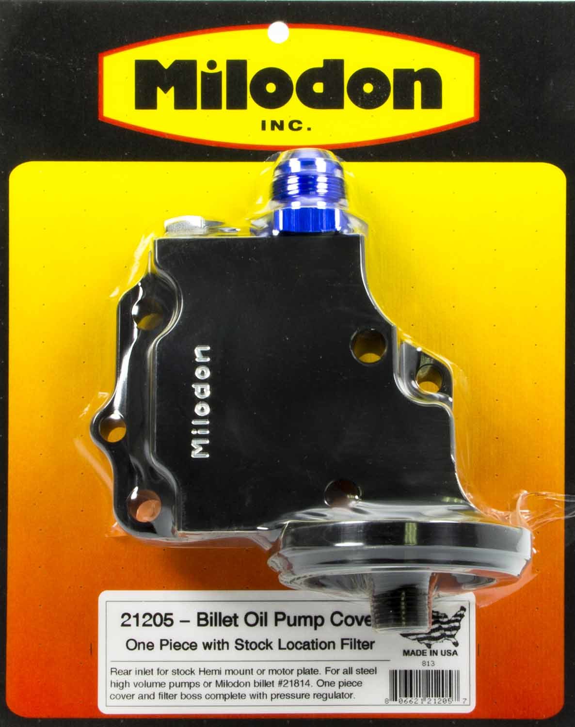 Billet Oil Pump Cover & Filter Boss - Hemi
