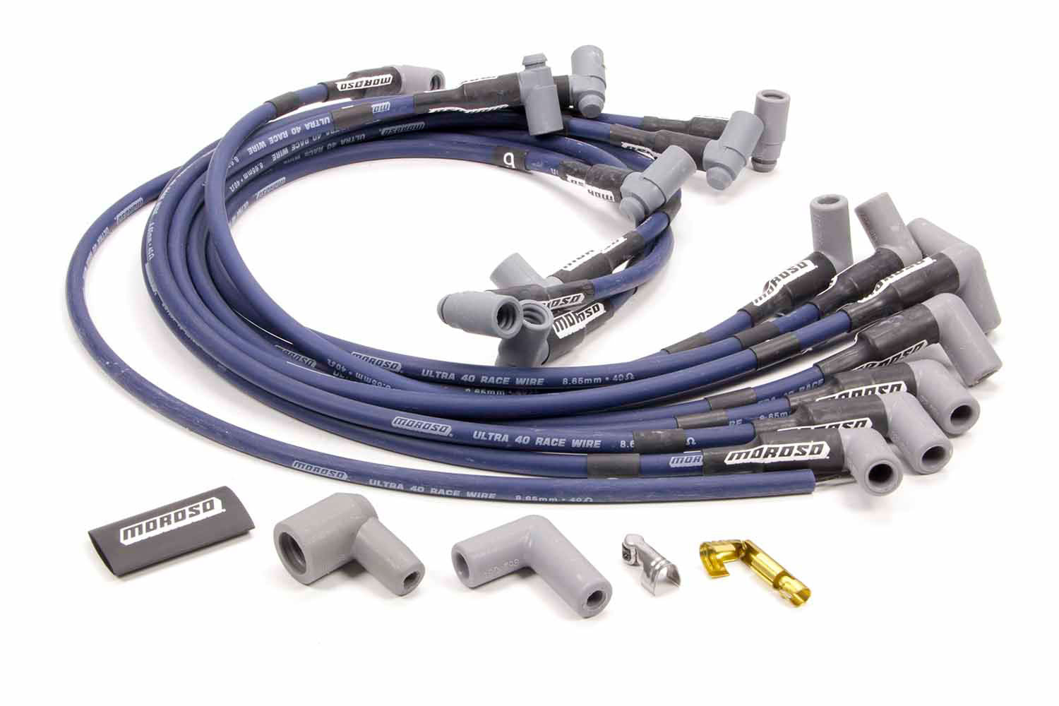 Ultra 40 Plug Wire Set - Blue