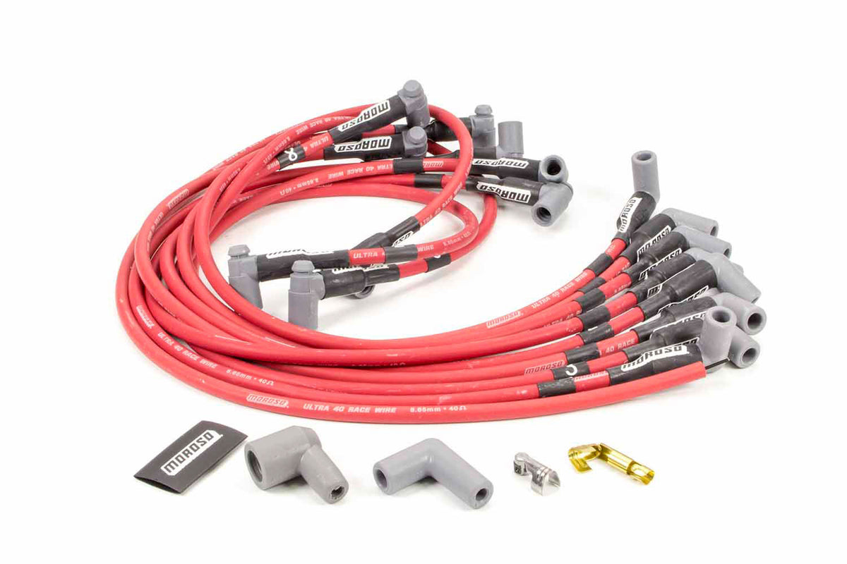 Ultra 40 Plug Wire Set - Red