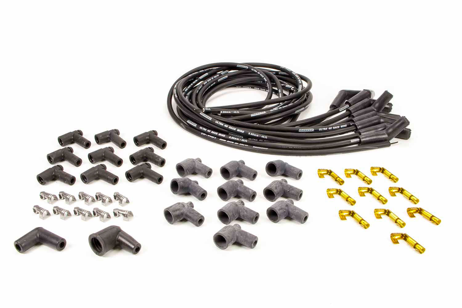 Ultra 40 Plug Wire Set - Black