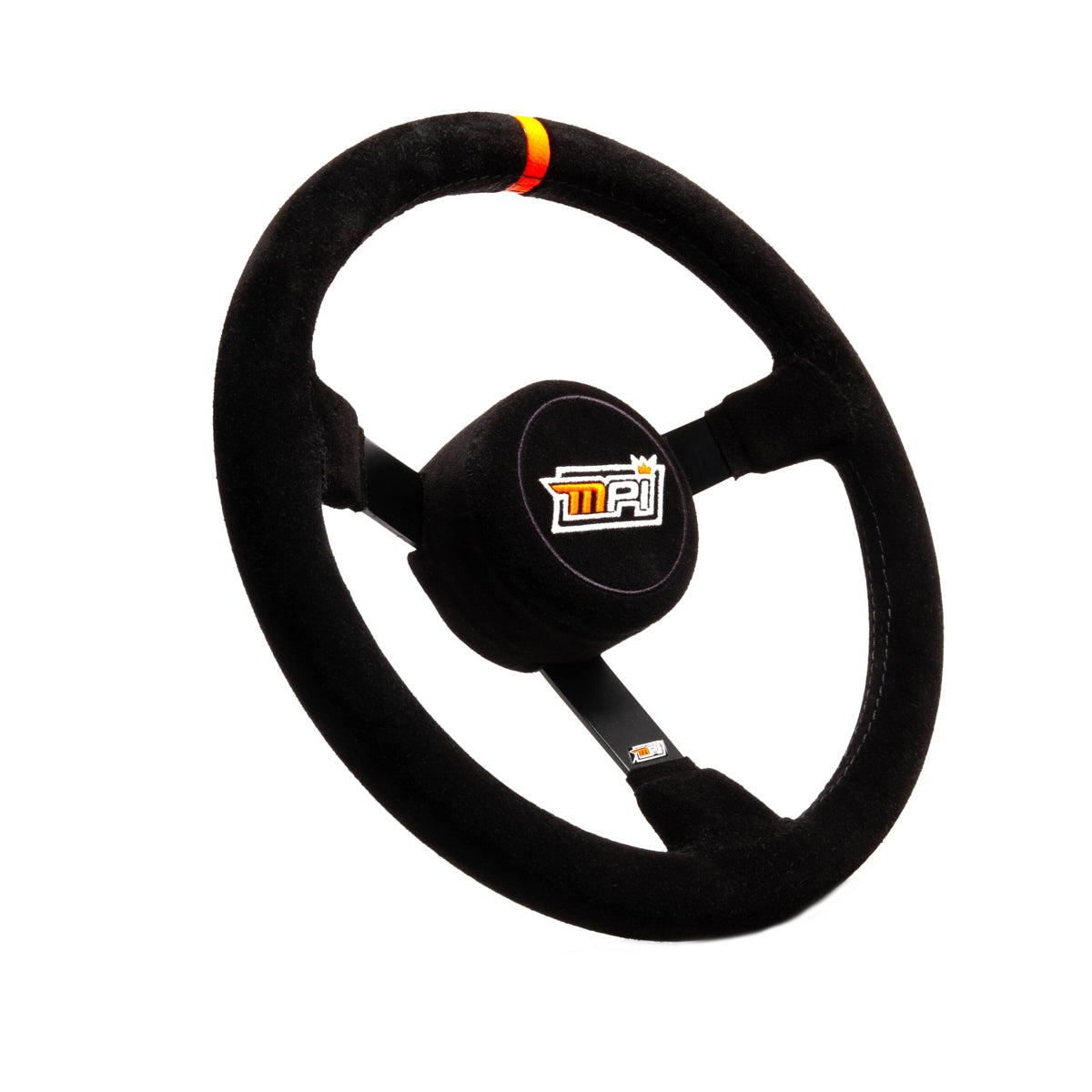 Stock Car Steering Wheel 13in Dished Suede