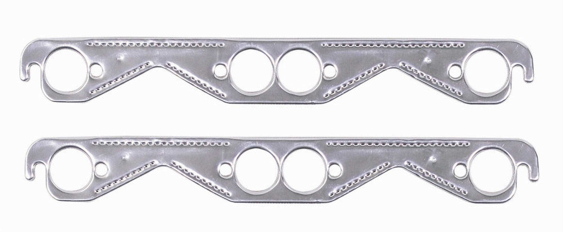 Alum SBC Exhaust Gasket Round Port