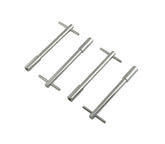 Chrome T-Bar Wing Bolts