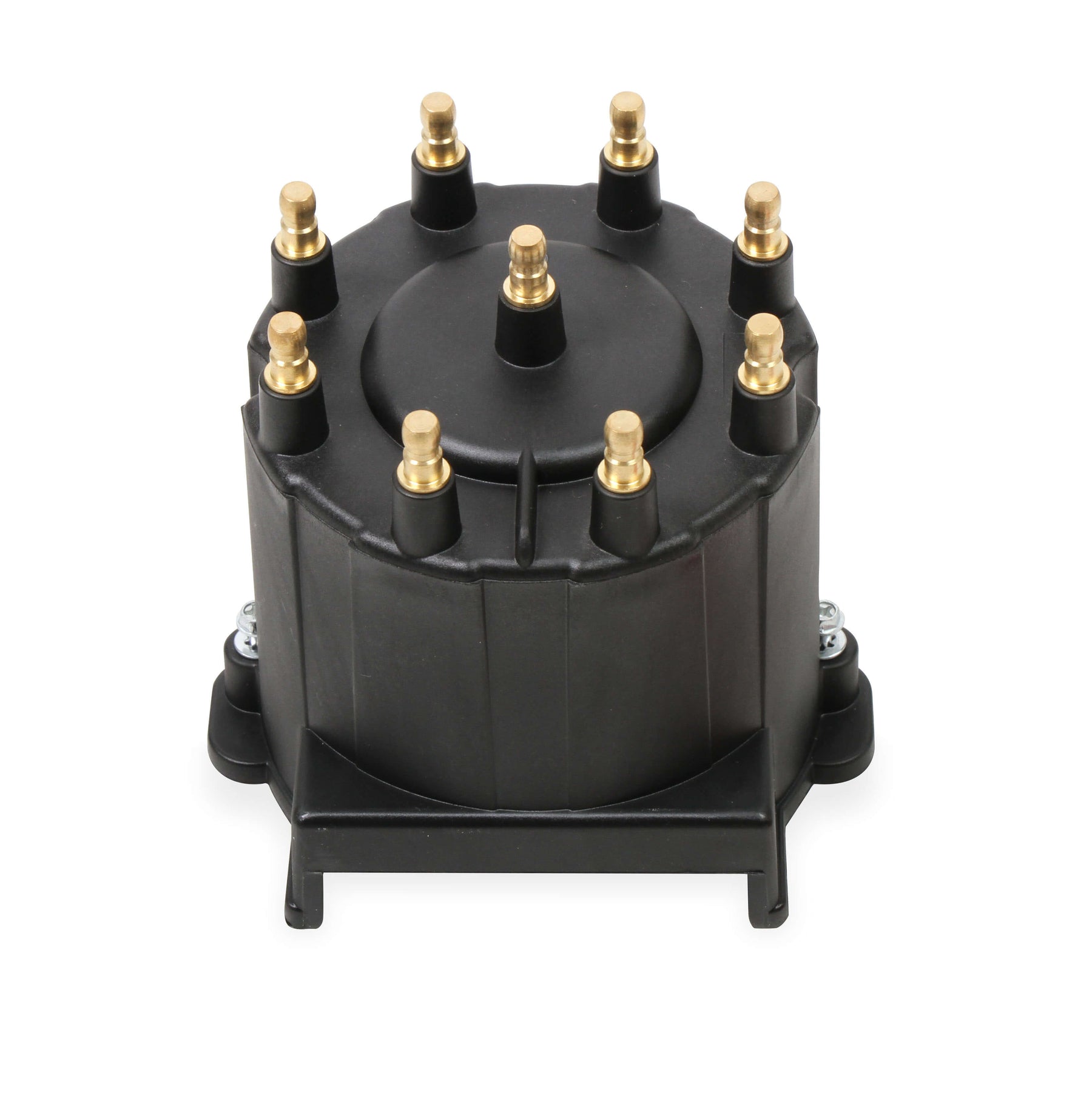 GM HEI Distributor Cap w/Ext Coil Black