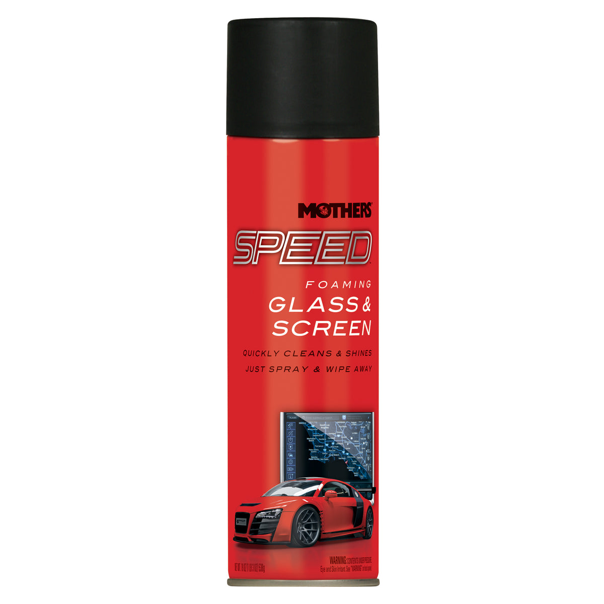 Speed Foaming Glass Cleaner 19oz. Can