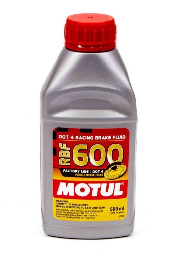 RBF Brake Fluid 600 Degr ee 1/2 Liter