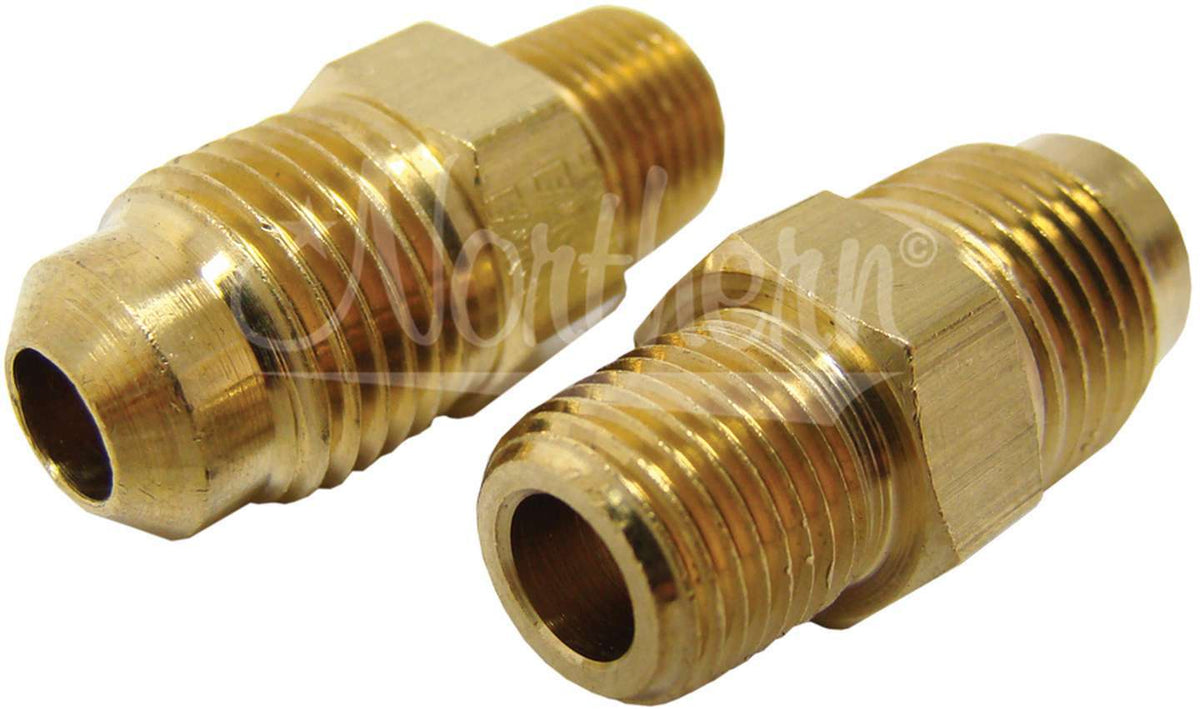 Trans Line Adapter 1/8in -27 NPT X 5/16in 2 Pack