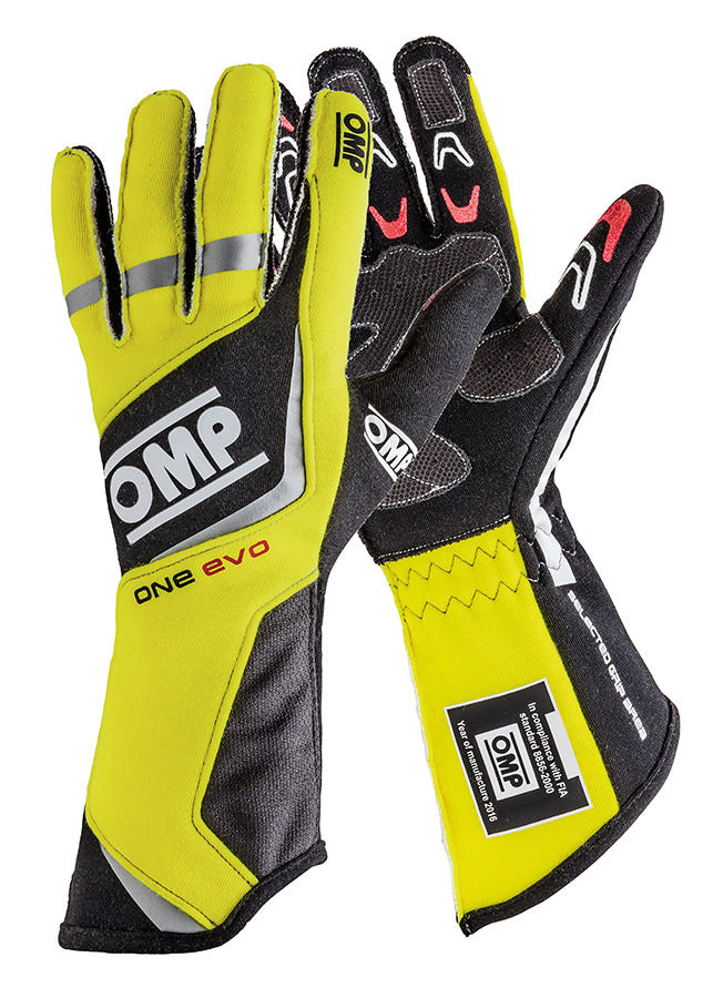 One Evo Gloves MY2015 Black/Fluo Yellow XS