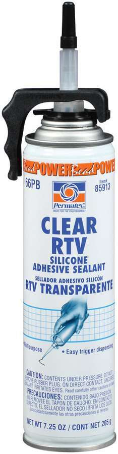 Powerbead Clear RTV Silicone 7.25oz