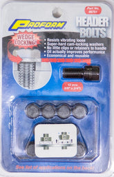 Wedge Locking Header Bolts - 3/8 x 3/4L (12)