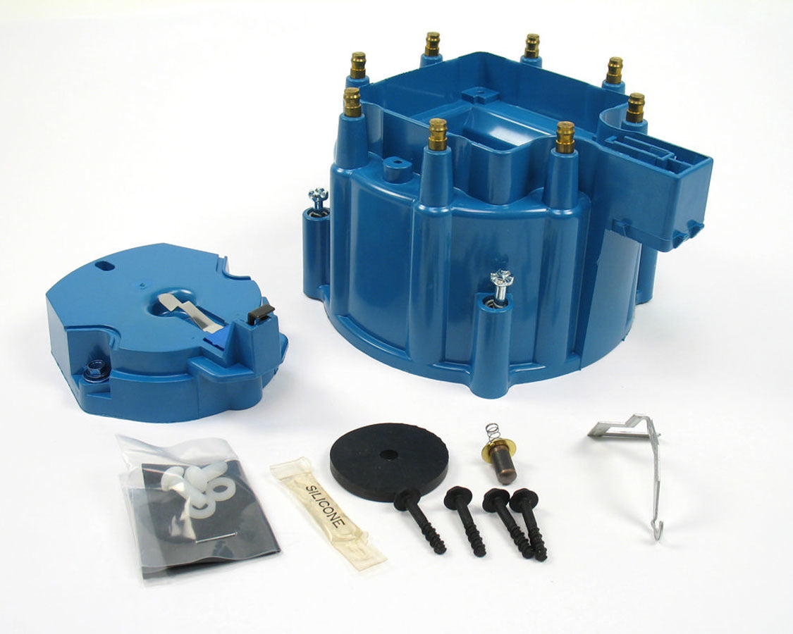 GM V8 Cap & Rotor Kit - Blue