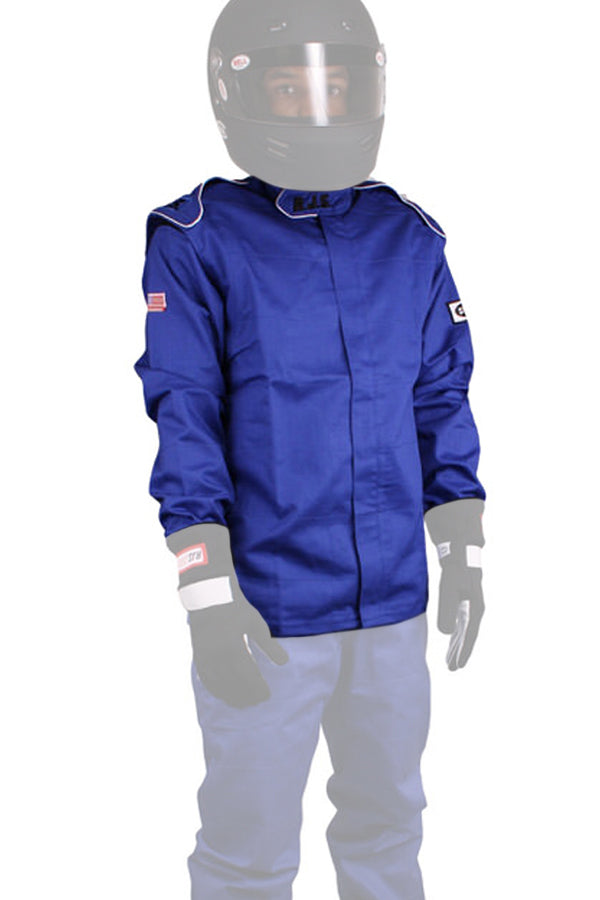 Jacket Blue X-Large SFI-1 FR Cotton
