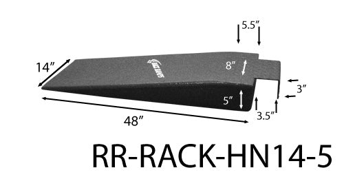 Hook Nosed Ramps 14in Wide x 5in High