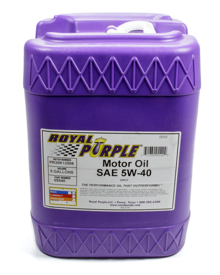 Multi-Grade Motor Oil 5w40 5 Gallon Pail