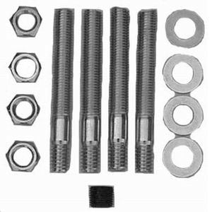 Carb Adapter Hardware K it 3In Stud 5/16In Tread