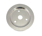 Pol Alum SBC Single Gro ove Pulley