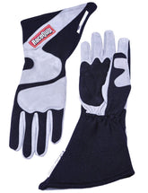 Gloves Outseam Black/ Gray Large SFI-5