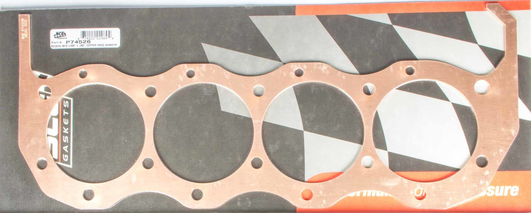 AJPE/Rodeck 481X Copper Hd Gasket 4.520 x .062