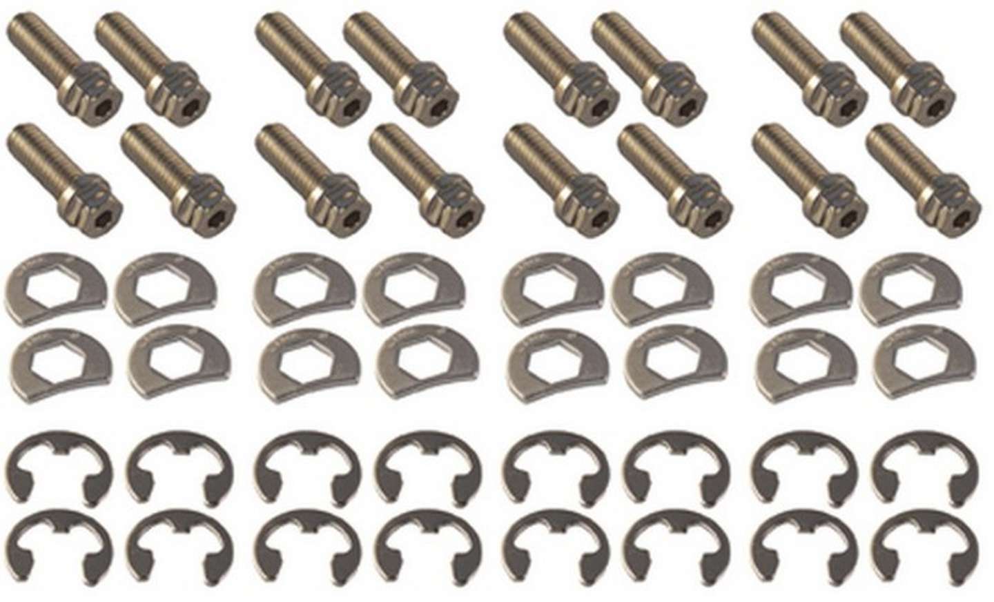 Header Bolt Kit - 6pt. 3/8-16 x 1in (16)