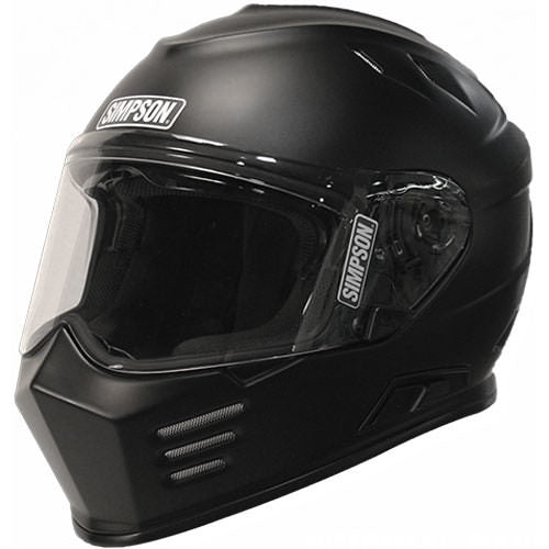 Helmet Flat Black DOT Ghost Bandit Small