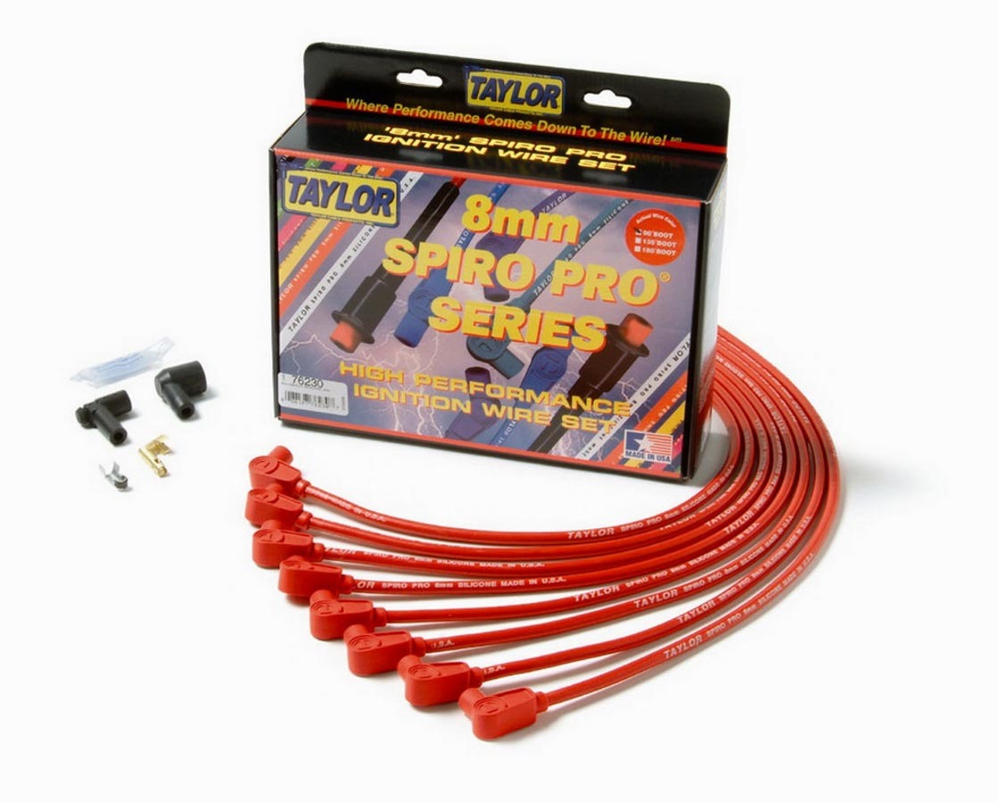 SBC 8MM Pro Race Wires- Red