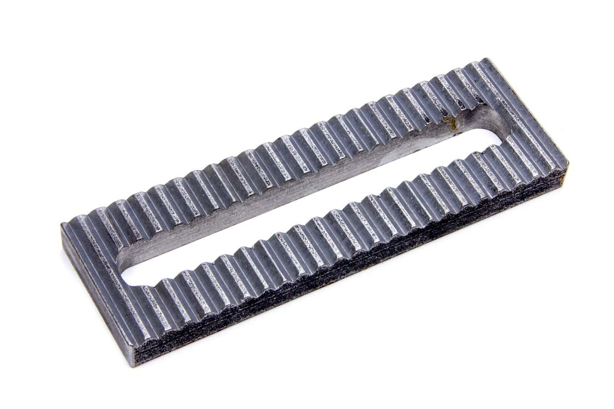 Serrated Steel Plate .625 slot .5 x 2 x 6