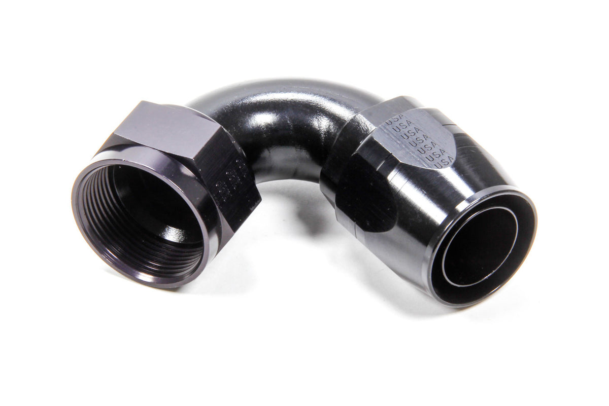 #20 120 Deg Hose End Black