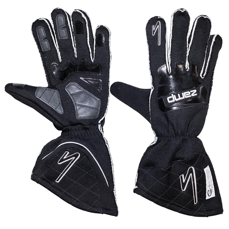 Gloves ZR-50 Black X-Sml Lrg Multi-Layer SFI3.3/5