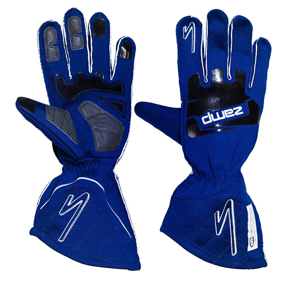 Gloves ZR-50 Blue Medium Multi-Layer SFI 3.3/5